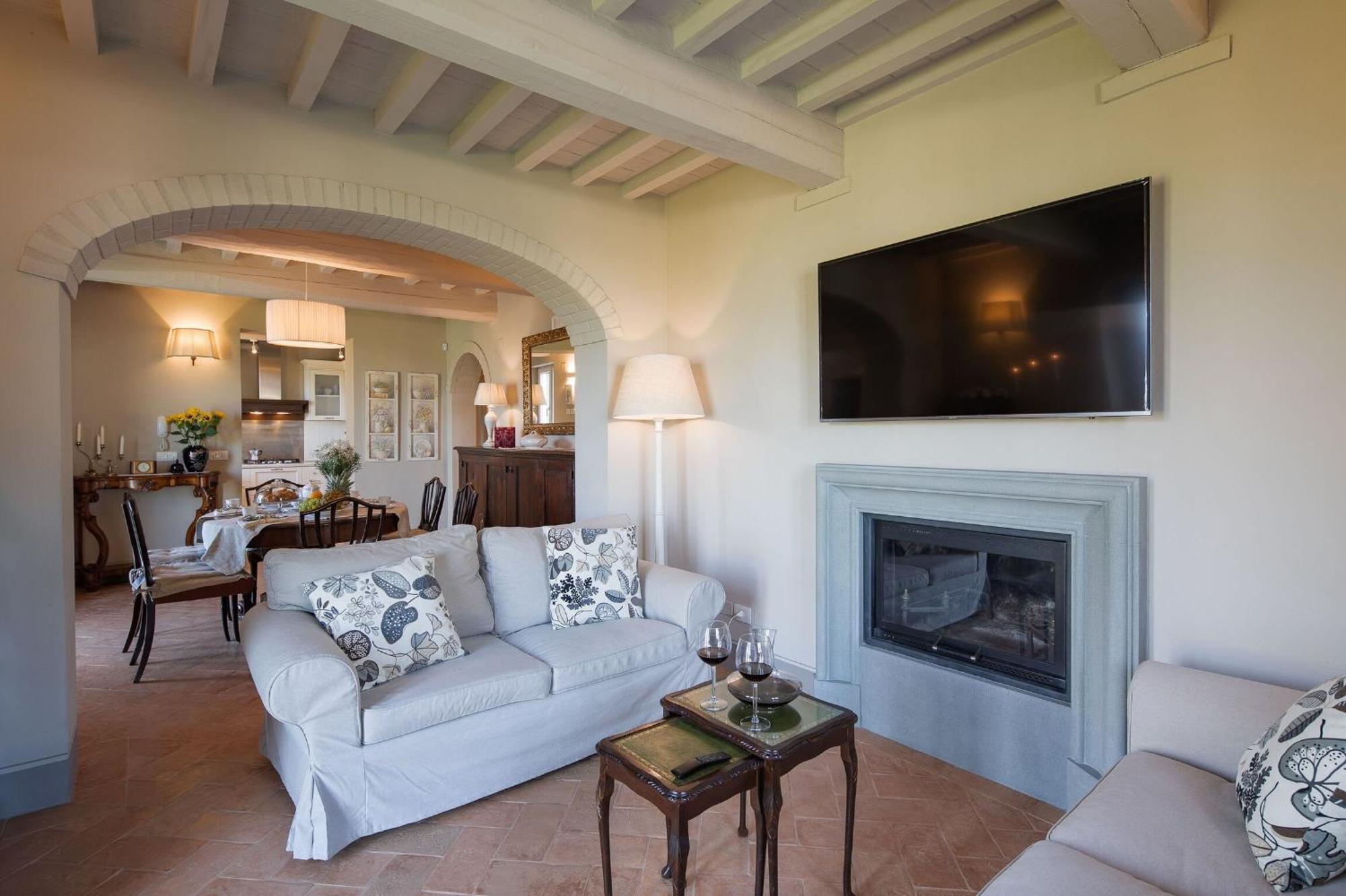 Villa Chiara Кортона Екстериор снимка