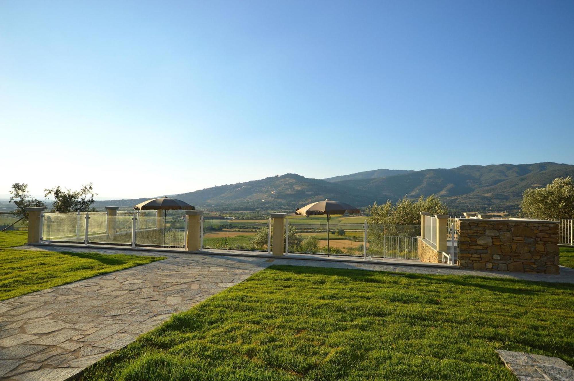 Villa Chiara Кортона Екстериор снимка