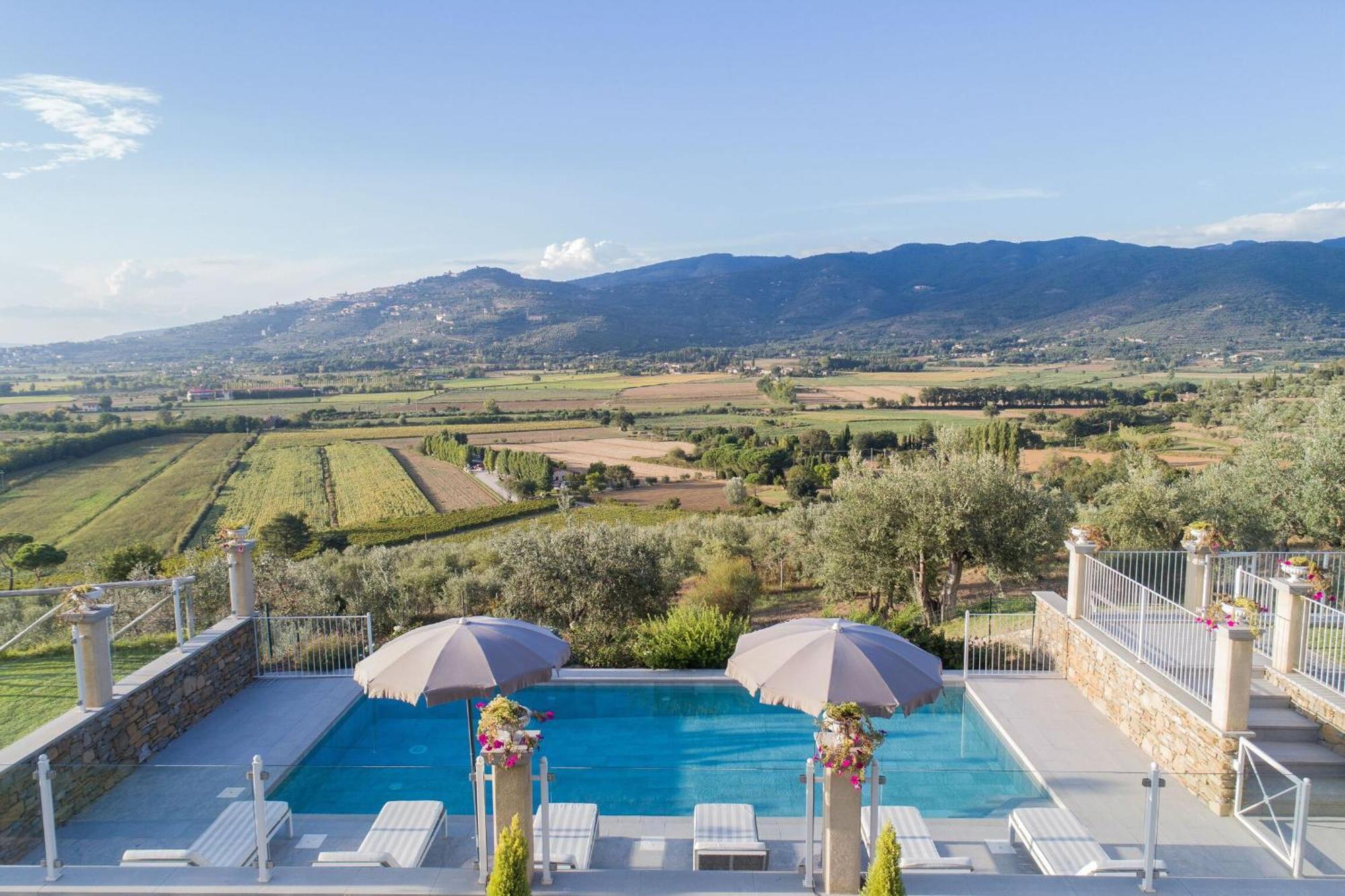Villa Chiara Кортона Екстериор снимка