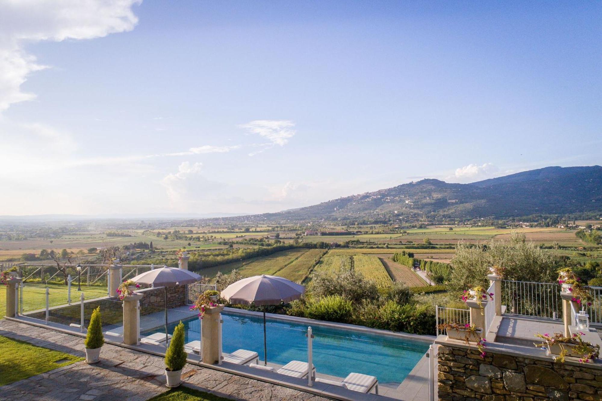 Villa Chiara Кортона Екстериор снимка